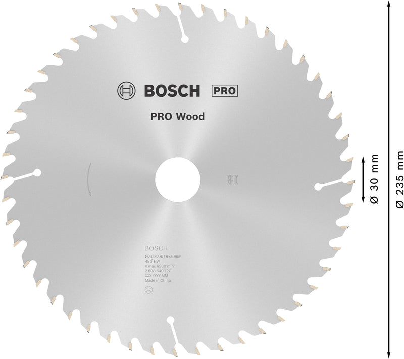 Bosch Circular Saw Blade OP WO H 235x30-48