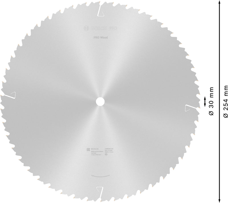 Lâmina de serra circular Bosch CW WO S 700x30-46