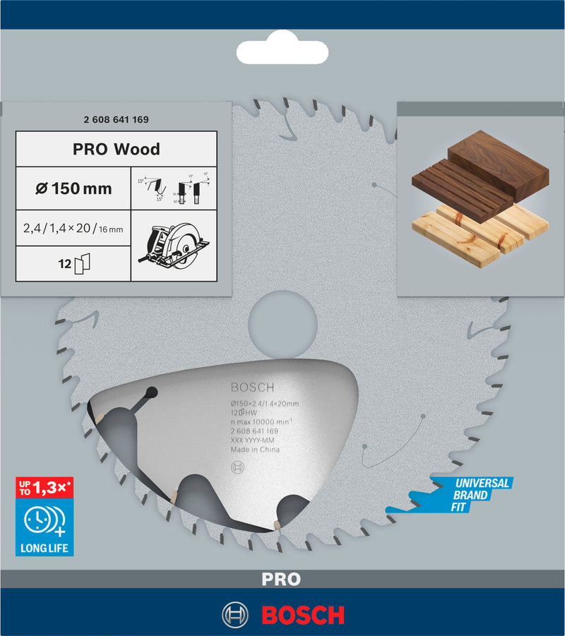 Lâmina de serra circular Bosch OP WO H 150x20-12