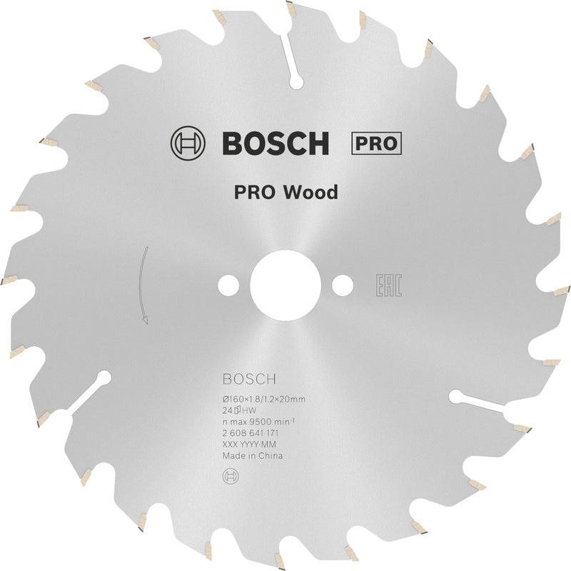 Bosch Circular Saw Blade OP WO H 160x20-24