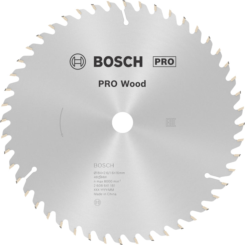Bosch Circular Saw Blade OP WO H 184x16-48