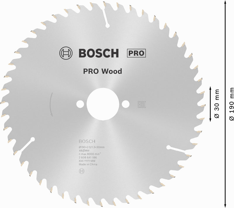 Bosch Circular Saw Blade OP WO H 190x30-48