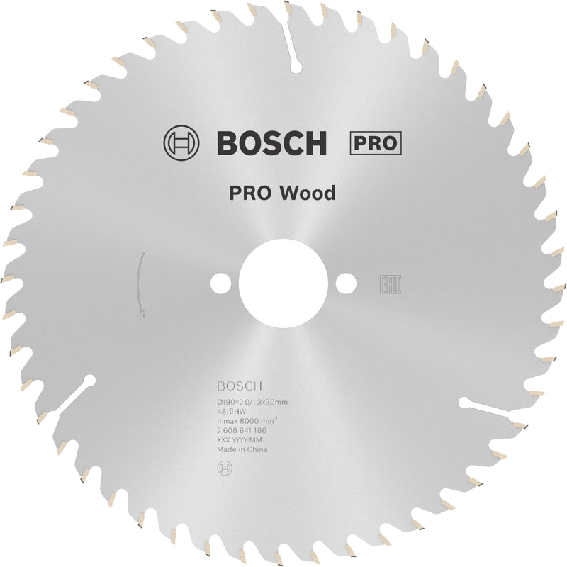 Bosch Circular Saw Blade OP WO H 190x30-48