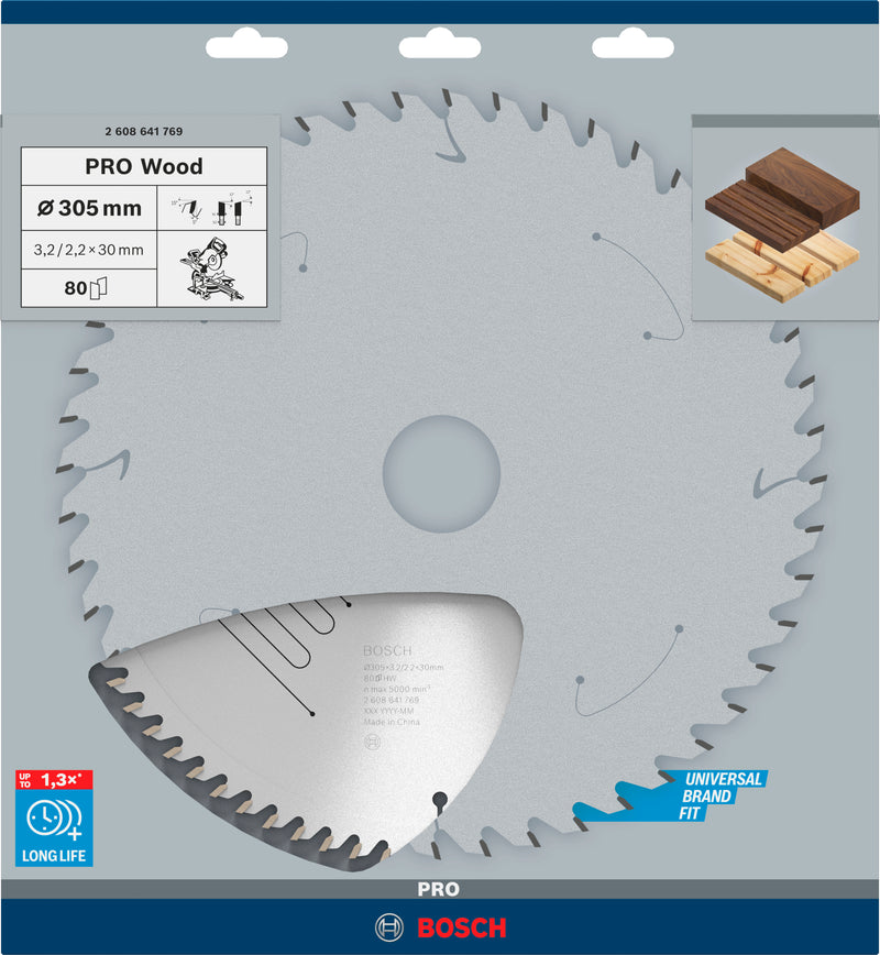Bosch Circular Saw Blade OP WO B 305x30-80