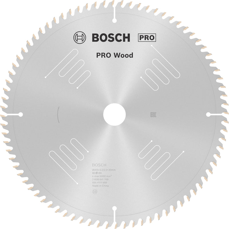 Bosch Circular Saw Blade OP WO B 305x30-80