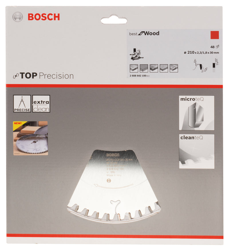 Lâmina de serra circular Bosch Top Precision Best for Wood