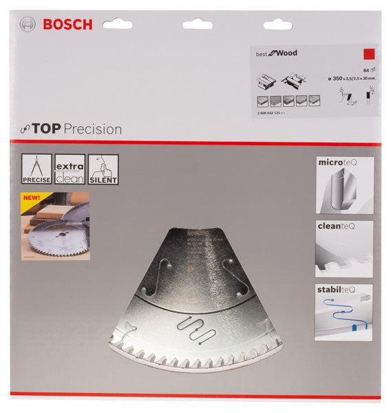 Lâmina de serra circular Bosch Top Precision Best for Wood