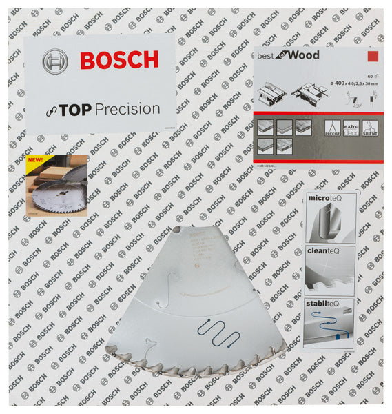 Lâmina de serra circular Bosch Top Precision Best for Wood