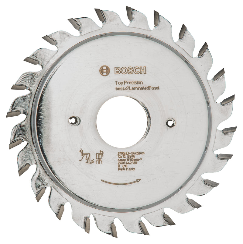 Lâmina de serra para corte de painéis laminados Bosch Top Precision