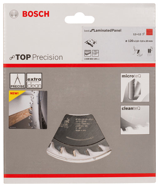 Bosch Top Precision Laminated Panel cutting saw blade