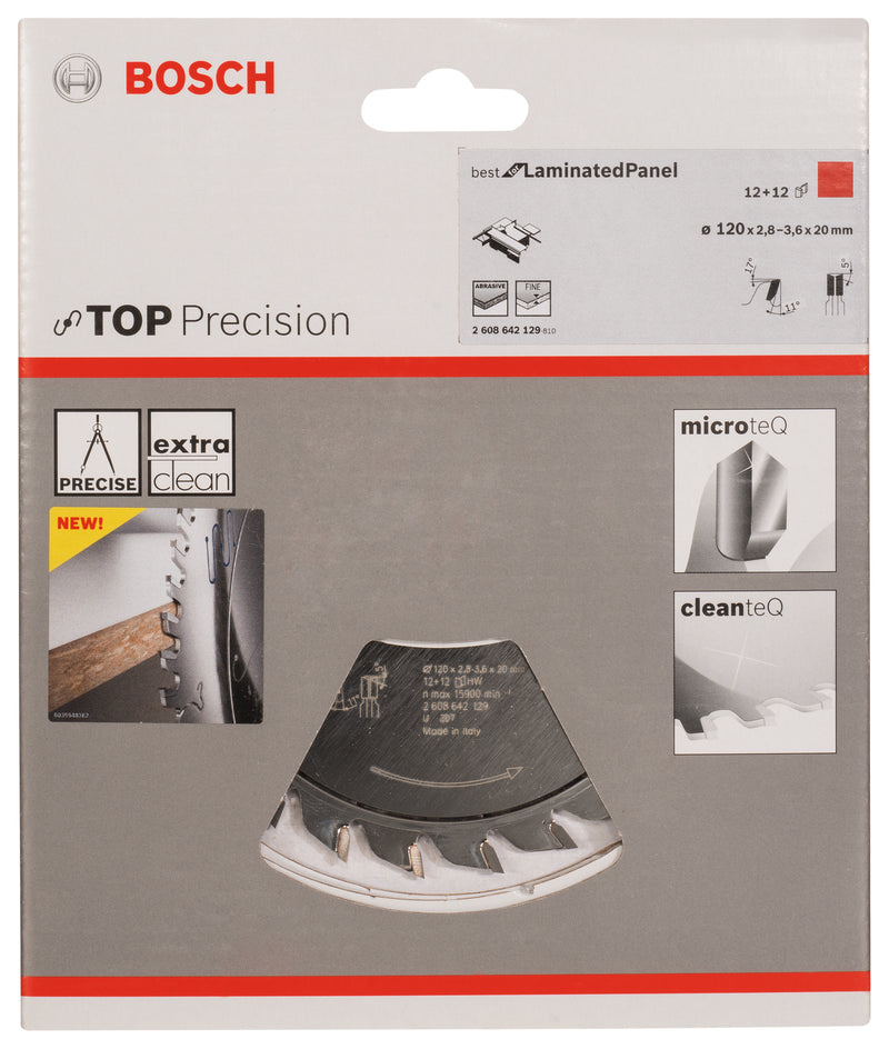 Bosch Top Precision Laminated Panel cutting saw blade