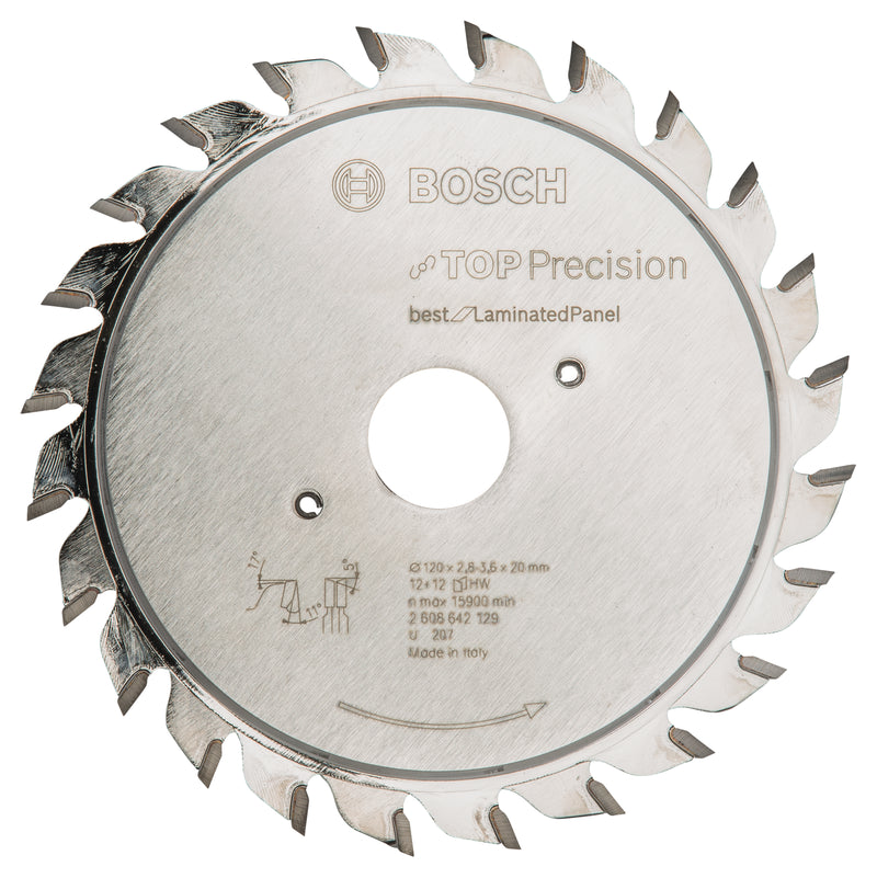 Bosch Top Precision Laminated Panel cutting saw blade