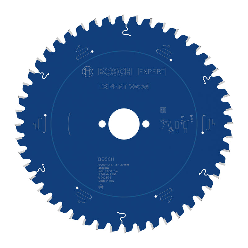 Bosch Circular Saw Blade EX WO B 210x30-48