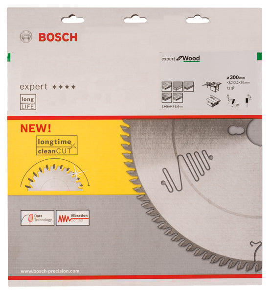 Bosch Circular Saw Blade EX WO S 300x30-72