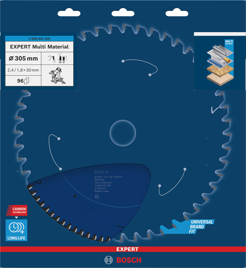 Bosch Expert Multi 305x30x2.4/1.8 96T TCG neg.