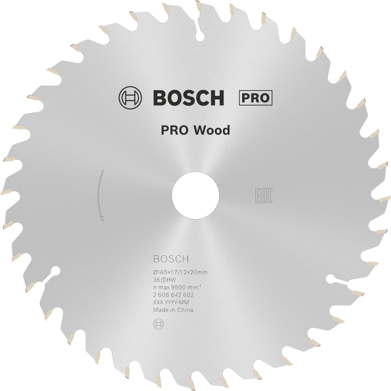 Bosch Circular Saw Blade OP WO H 165x20-36