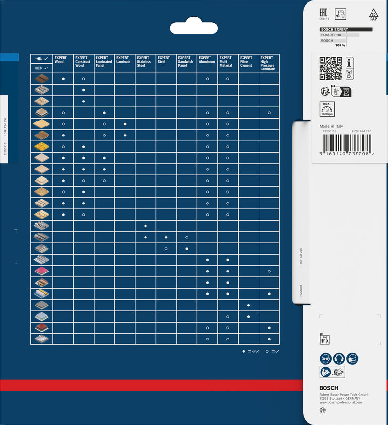 Bosch Circular Saw Blade EX SL H 210x30-48