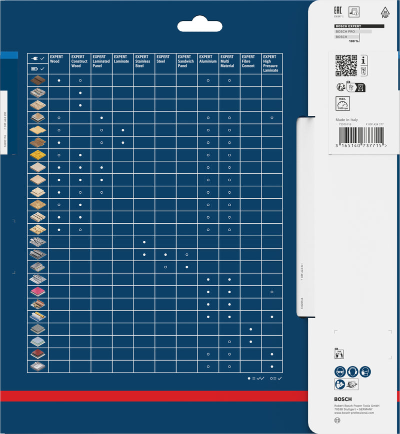 Lâmina de serra circular Bosch EX SL H 230x25,4-48