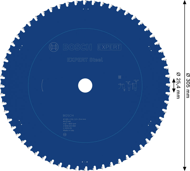 Bosch Circular Saw Blade Exp FM H 305x25.4x60