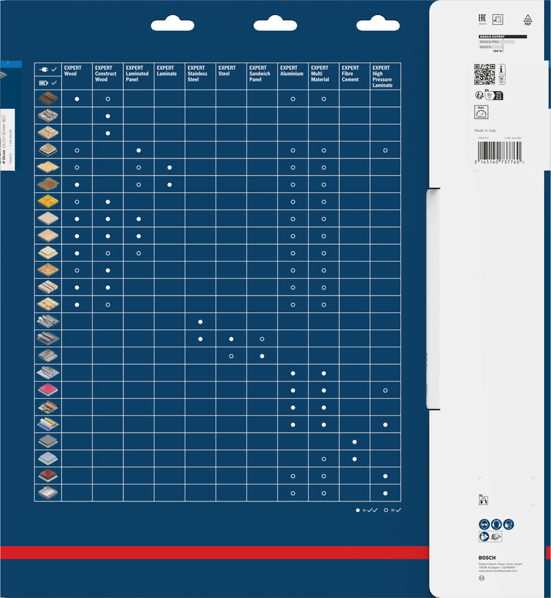 Lâmina de serra circular Bosch EX SL B 355x25,4-90