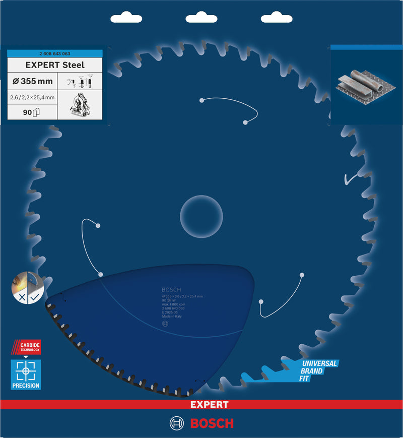 Lâmina de serra circular Bosch EX SL B 355x25,4-90