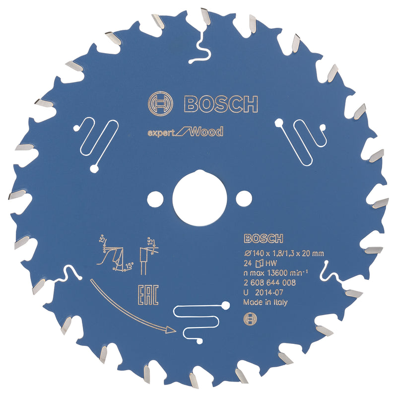 Lâmina de serra circular Bosch EX WO H 140x20-24