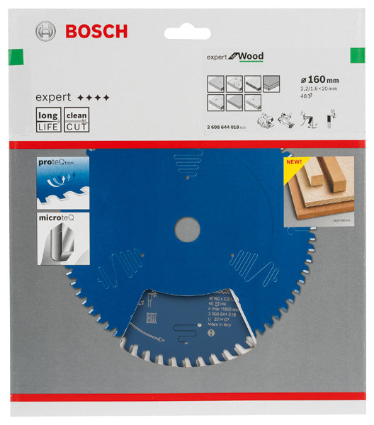 Bosch Circular Saw Blade EX WO H 160x20-48