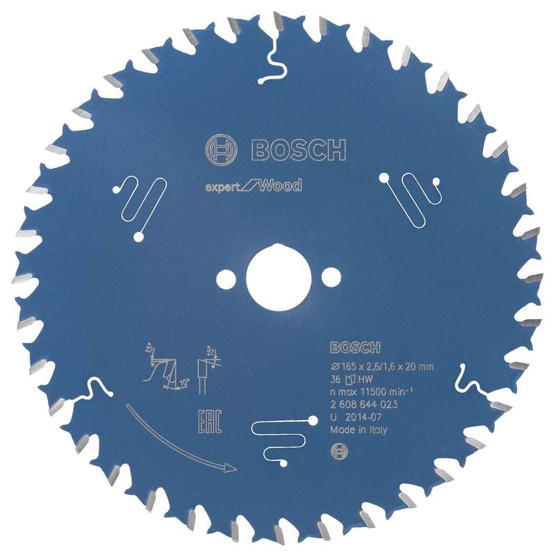 Bosch Circular Saw Blade EX WO H 165x20-36