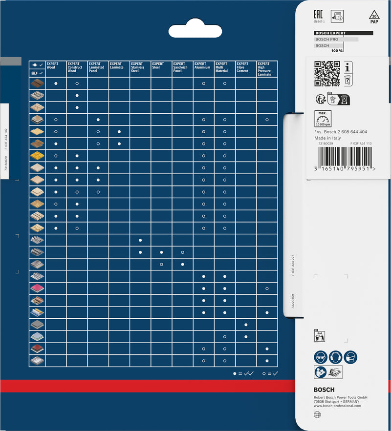 Lâmina de serra circular Bosch Expert for Wood