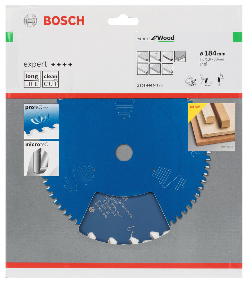 Bosch Circular Saw Blade EX WO H 184x30-24