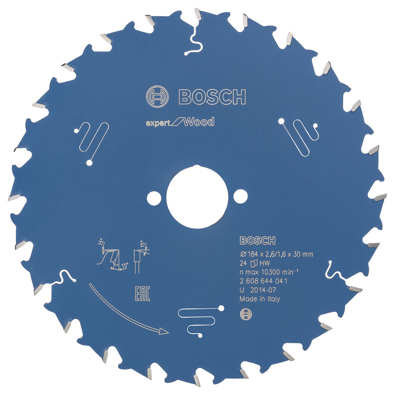 Bosch Circular Saw Blade EX WO H 184x30-24
