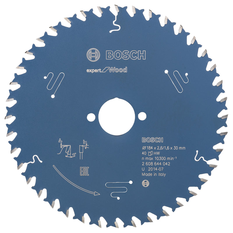 Bosch Circular Saw Blade EX WO H 184x30-40