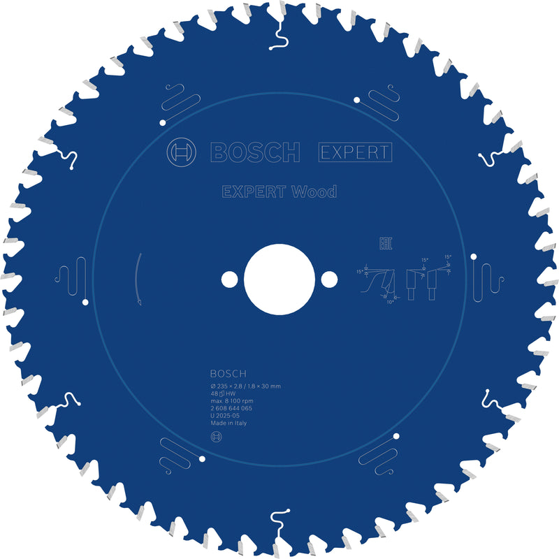 Lâmina de serra circular Bosch EX WO H 235x30-48