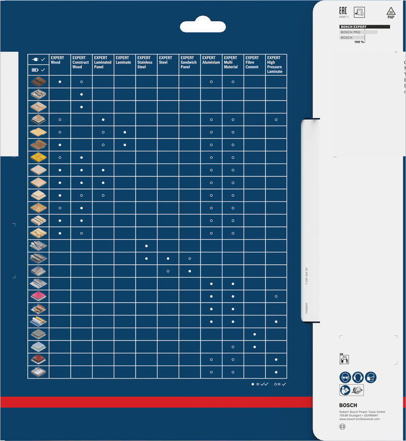 Lâmina de serra circular Bosch EX WO H 235x30-56