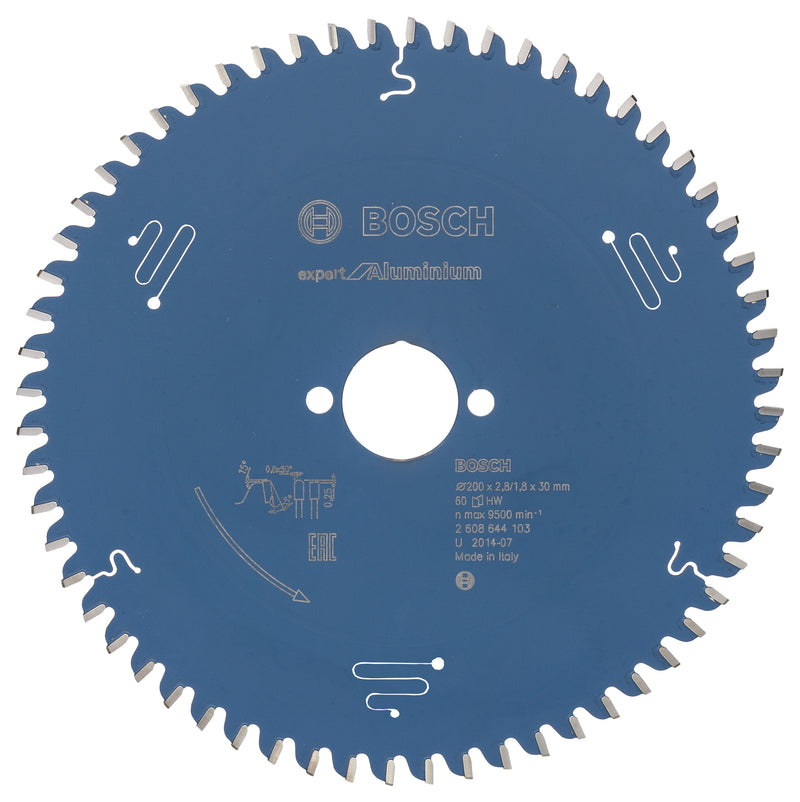 Lâmina de serra circular Bosch EX AL H 200x30-60