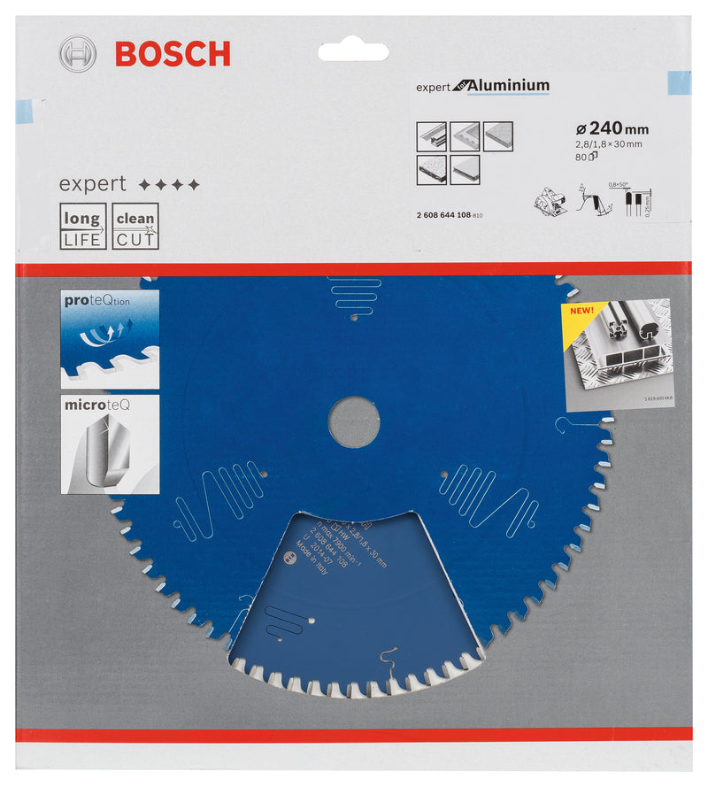 Bosch Circular Saw Blade EX AL H 240x30-80