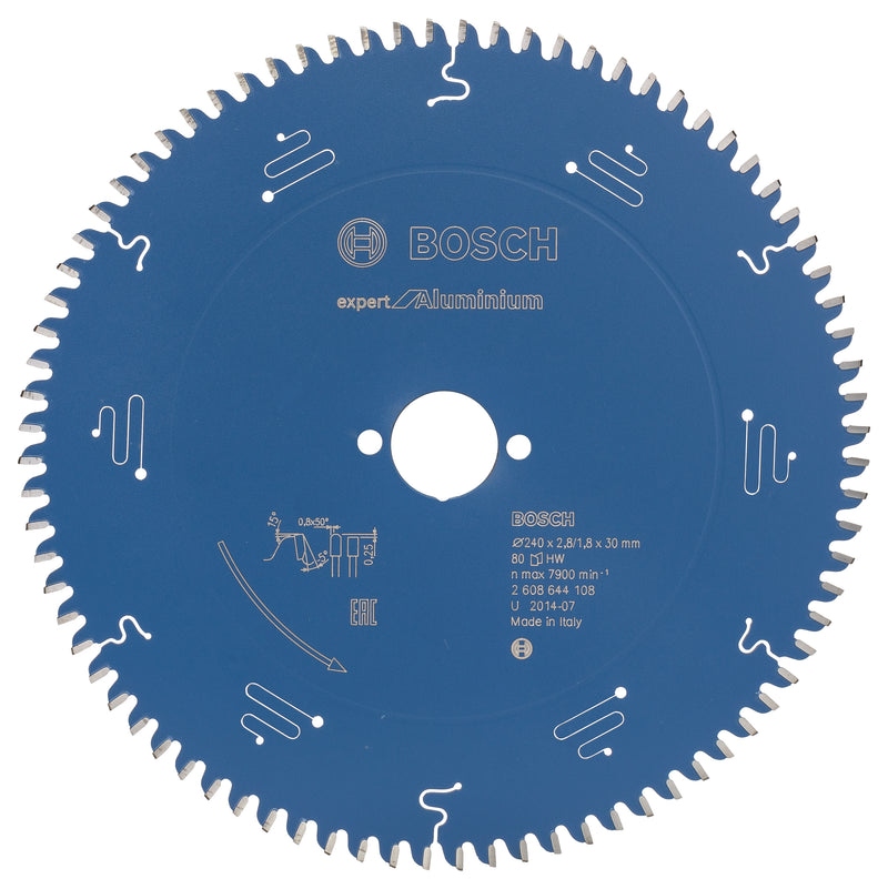Bosch Circular Saw Blade EX AL H 240x30-80