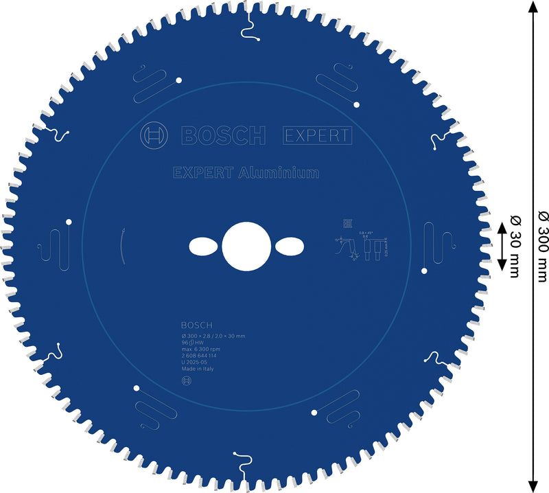 Bosch Circular Saw Blade EX AL B 300x30-96