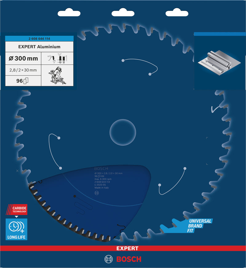 Bosch Circular Saw Blade EX AL B 300x30-96