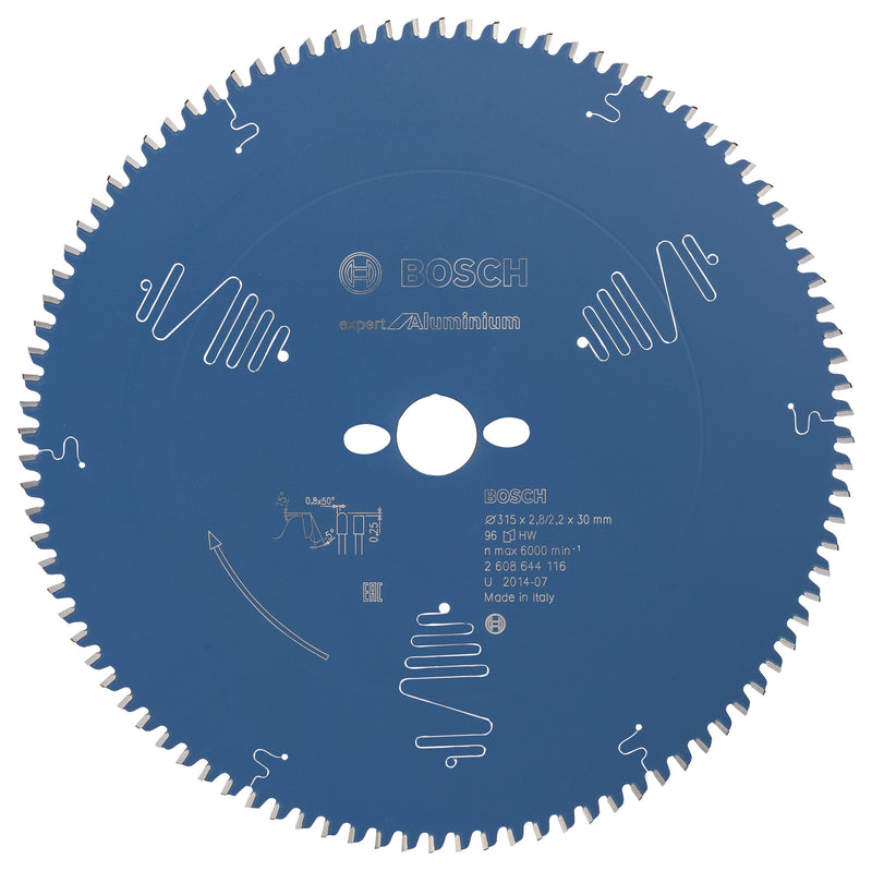 Lâmina de serra circular Bosch EX AL B 315x30-96