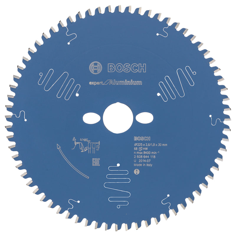Lâmina de serra circular Bosch EX AL T 225x30-68