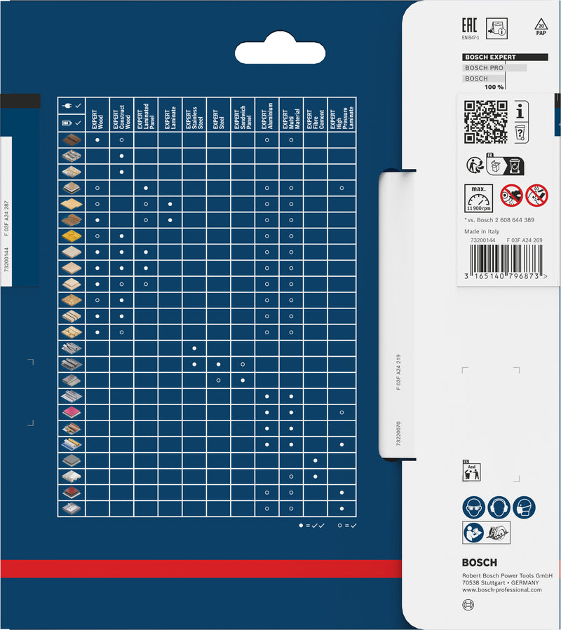 Bosch Circular Saw Blade EX FC H 160x20-4