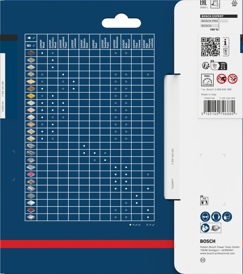 Lâmina de serra circular Bosch EX FC H 165x20-4