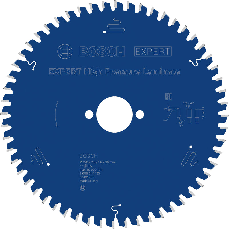 Lâmina de serra circular Bosch EX TR H 190x30-56