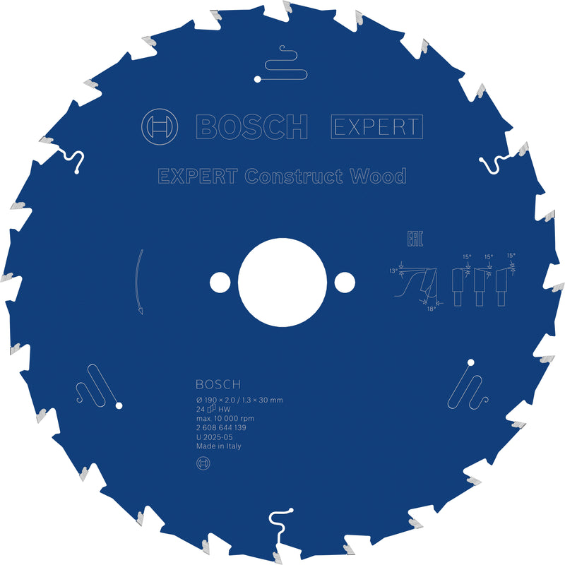 Lâmina de serra circular Bosch EX CW H 190x30-24