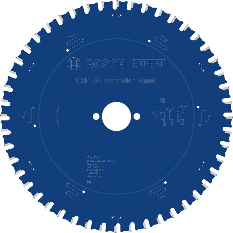 Lâmina de serra circular Bosch EX SH H 240x30-48