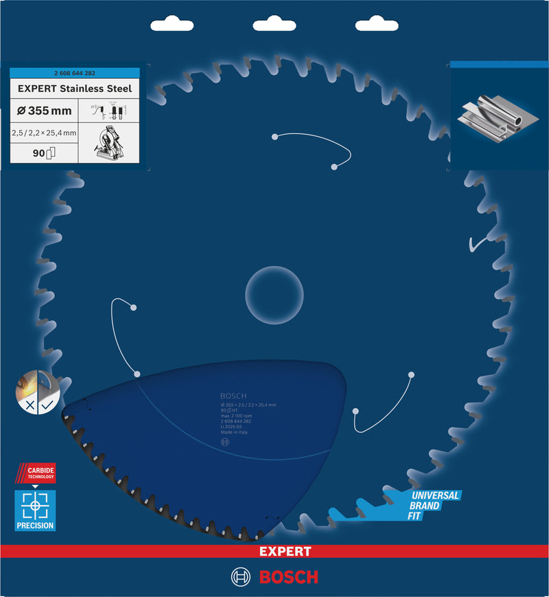 Lâmina de serra circular Bosch EX SL T 355x25,4-90