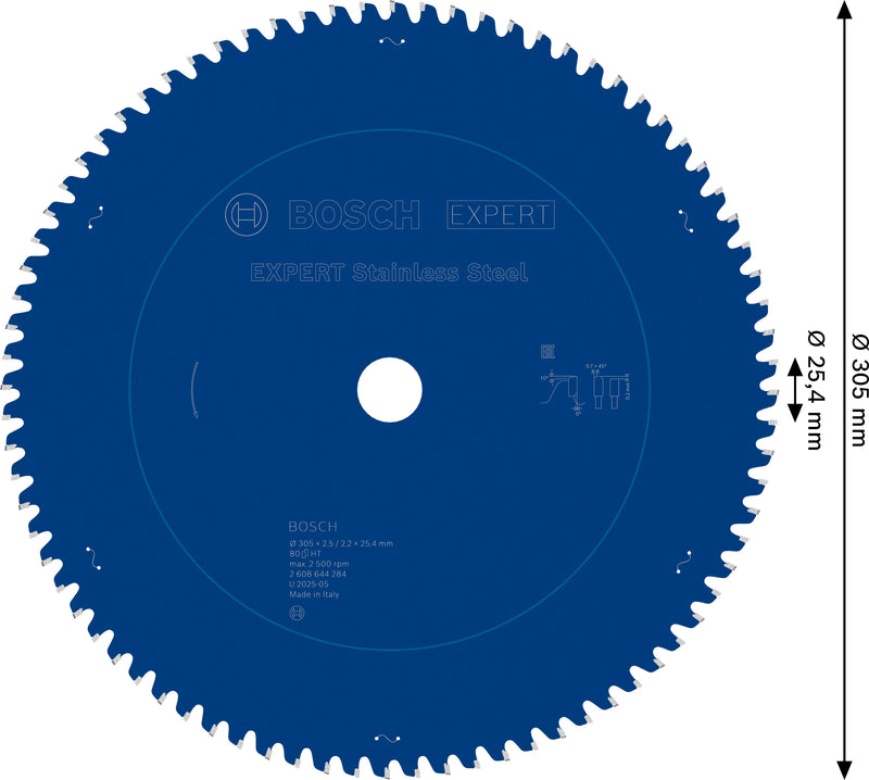 Bosch Circular Saw Blade EX SL T 305x25,4-80