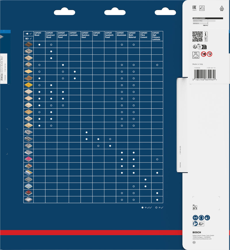 Bosch Circular Saw Blade EX SL T 305x25,4-80