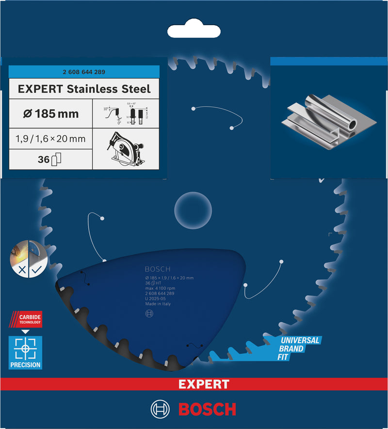 Lâmina de serra circular Bosch EX SL H 185x20-36